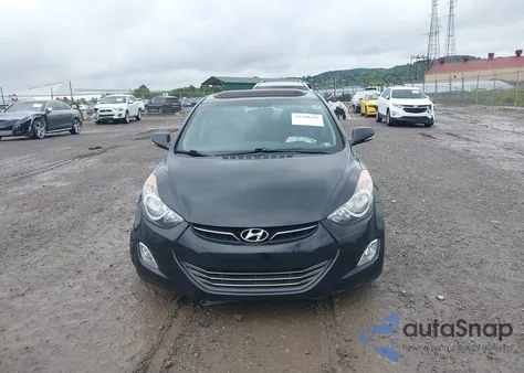 2013 Hyundai Elantra Limited from USA, damaged, VIN 5NPDH4AE7DH442486